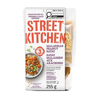 Kit de Satay aux Cacahuètes Malaisiennes  (255g) Une aventure culinaire authentique, facile et rapide, vous attend