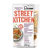 Kit de Satay aux Cacahuètes Malaisiennes  (255g) Une aventure culinaire authentique, facile et rapide, vous attend