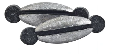 Danielson TL2 Plombs Rubbercore Verrouillage tournant 1/2 oz, taille 2, paquet de 3 Plombs Rubbercore Verrouillage tournant