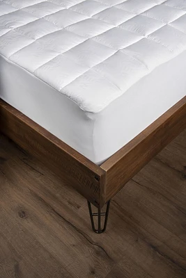 Couvre-matelas en polyester à technologie renouvelable King