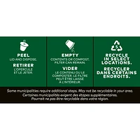 Café moulu vanille et noisette Van Houtte, torréfaction légère 340 g
