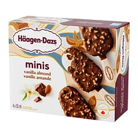 HÄAGEN-DAZS® Miniatures Vanilla Almond Ice Cream Bars 4 x 55 ml, 4 x 55 ML