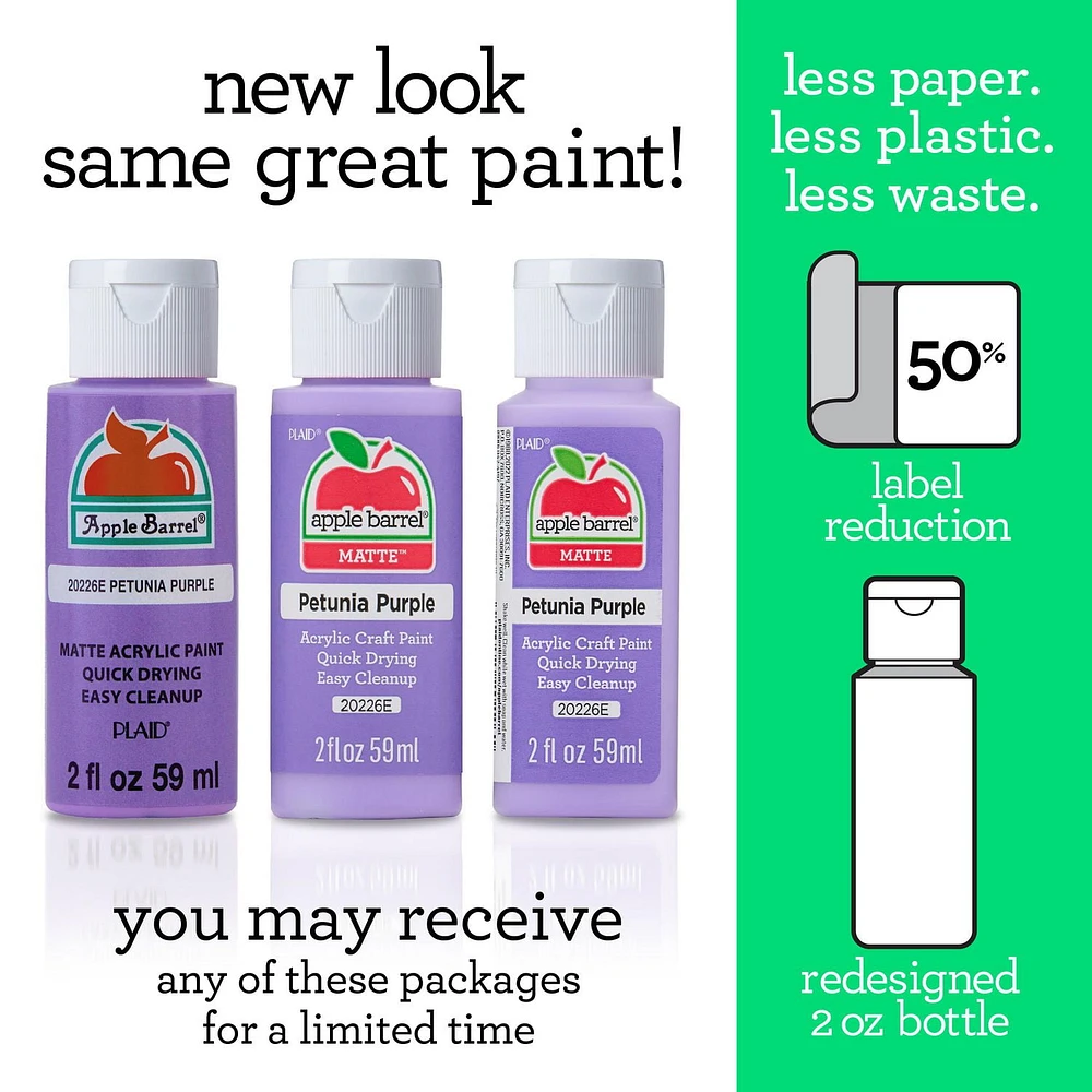 Apple Barrel Colors, 59 ml  Rouge drapeau Peinture acrylique mate