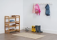 TRINITY Bamboo Shoe Rack - (2 Pack)