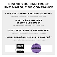 Dispositif anti-moustique Thermacell, Backpacker