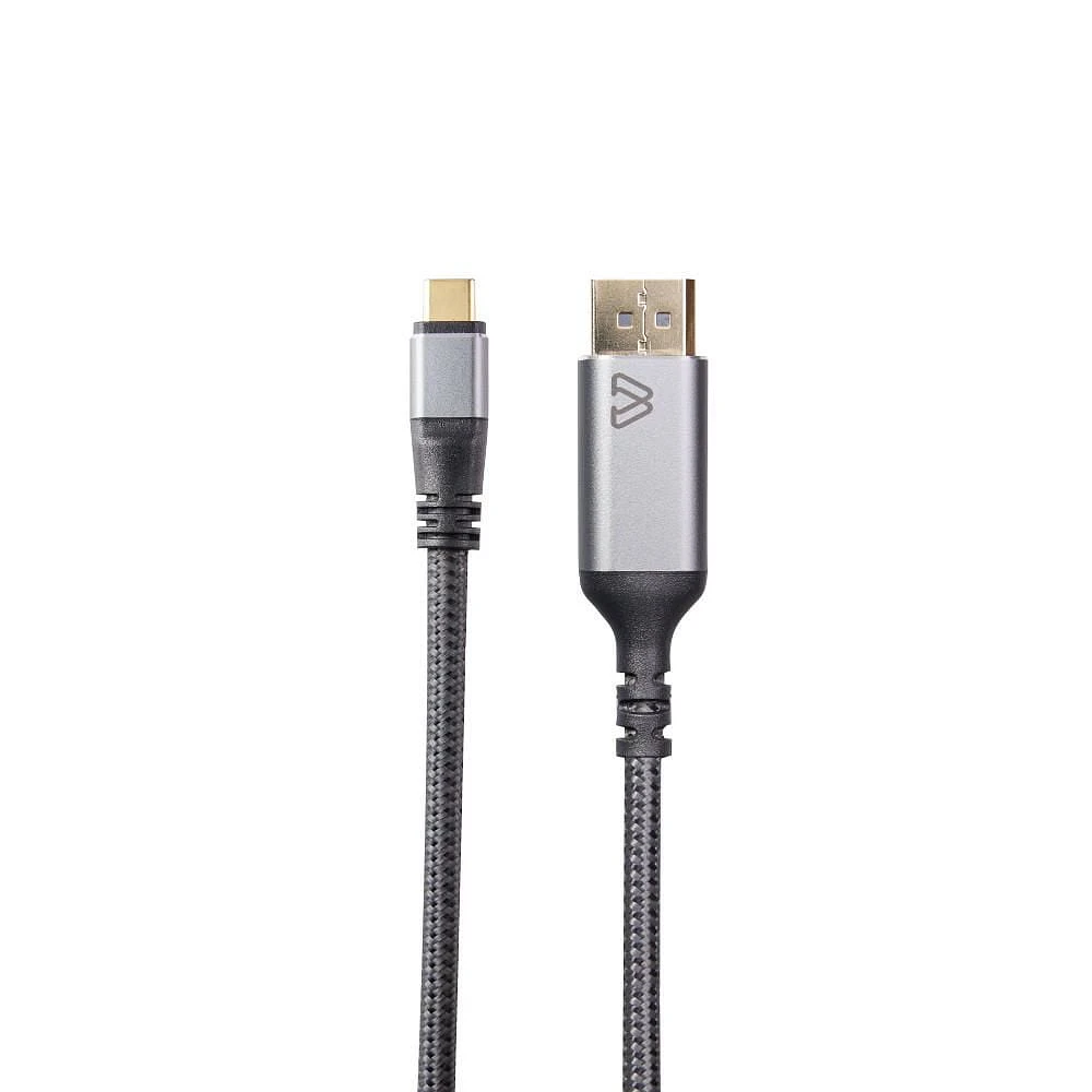 BlueDiamond PRO USB-C to Display Port 8K Cable - Ultra HD - 32.4Gbps - Dynamic HDR - DP 1.4 - USB-C - 8K@60Hz, 4K@120Hz, 10ft
