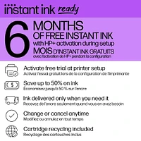HP Deskjet 2842e All-in-One Printer, w/ 3 months free Instant Ink - Early Dusk
