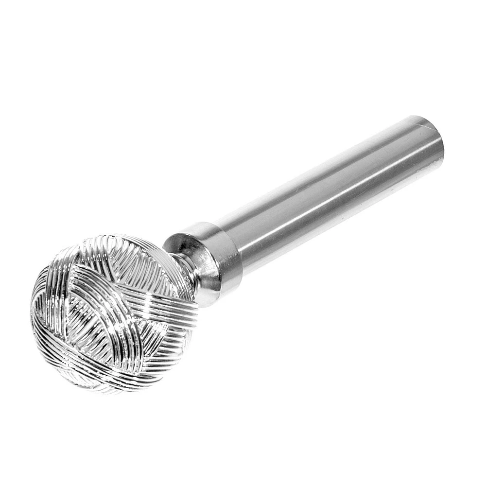Set 25 / 28Mm Drapé Pole (Orb - Nickel) (48-84)