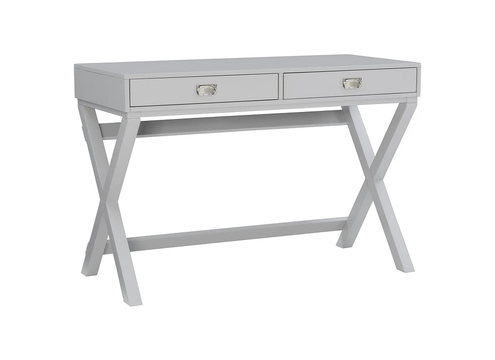 Posey Grey Writing Desk