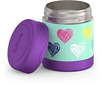 Thermos Funtainer Vacuum Insulated  Stainless Steel 10 Oz Food Jar, Hearts