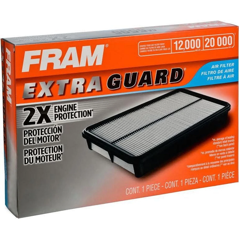 Filtre à air moteur FRAM Extra Guard, CA10467 Filtre à air 20 000 km