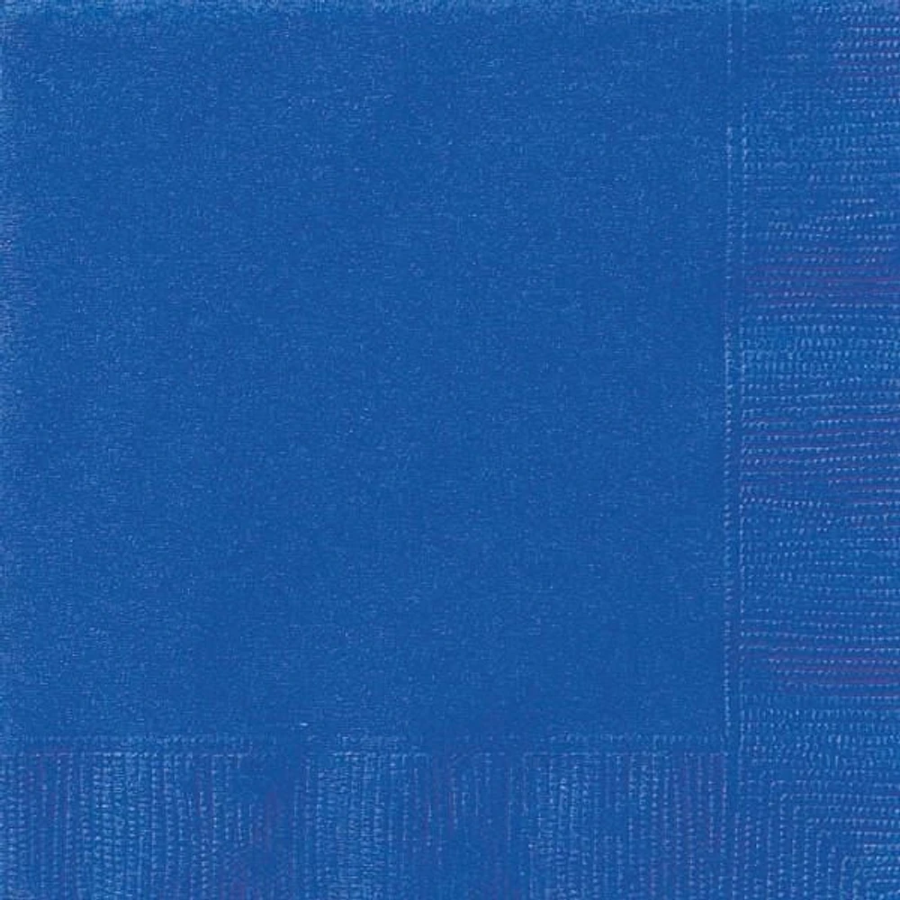 Royal Blue Solid Lunch Napkins, 20ct, 20ct, 2-ply napkins