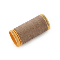 Fil GÜTERMANN en coton 50wt, 250m, Noir, Résistant et Brillant pour la Couture 250 m/273 vgs