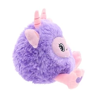 Way To Celebrate ​7 Inch Valentine Roly Poly Purple Monster