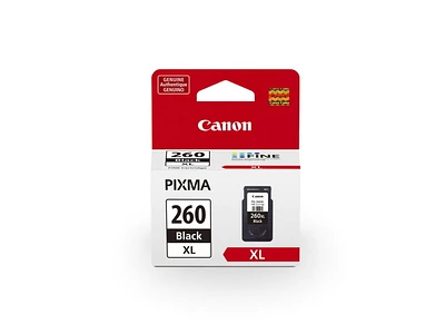 Canon PG-260 XL - XL - black - original - ink cartridge - for PIXMA TR7020, TS5320, TS6420, TS6420a, Black ink cartridge