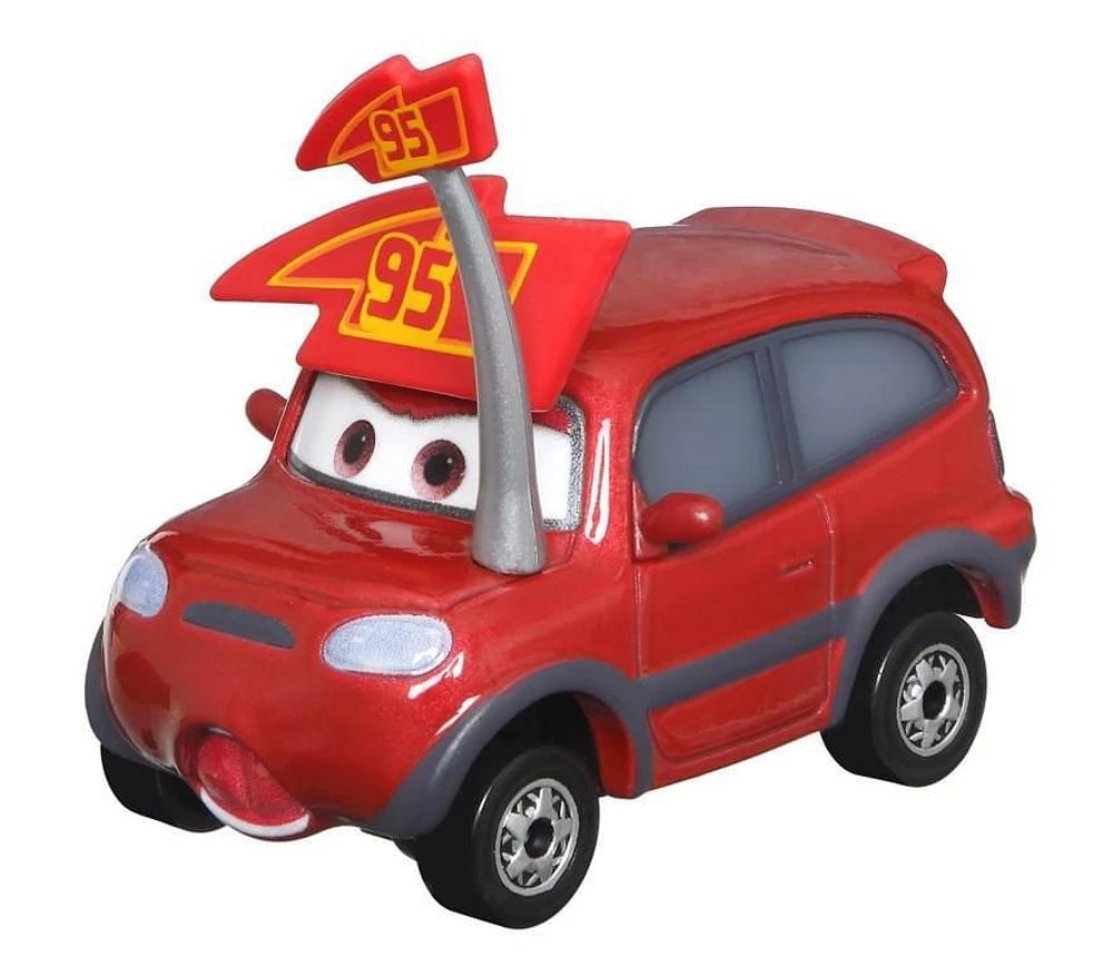 Timothy Twostroke véhicule à l'échelle 1:55 inspirés du film Cars 3 de Disney•Pixar