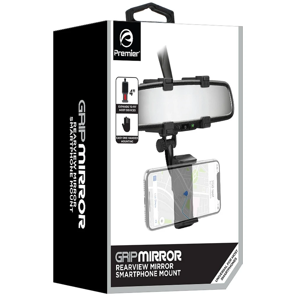 Rear-view Mirror Smartphone Mount, Rear-view Mirror Phone Mount
