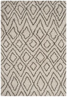 SAFAVIEH Hudson Augustine Geometric Shag Area Rug