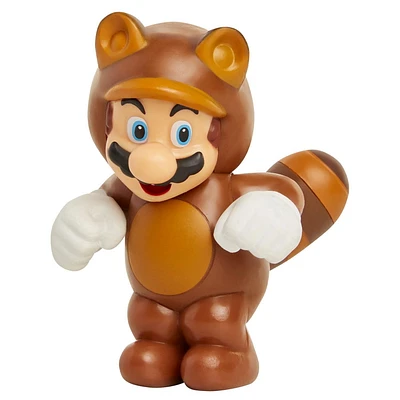 Figurine d'articulation limitée Tanooki Mario de Nintendo de 2,5 po