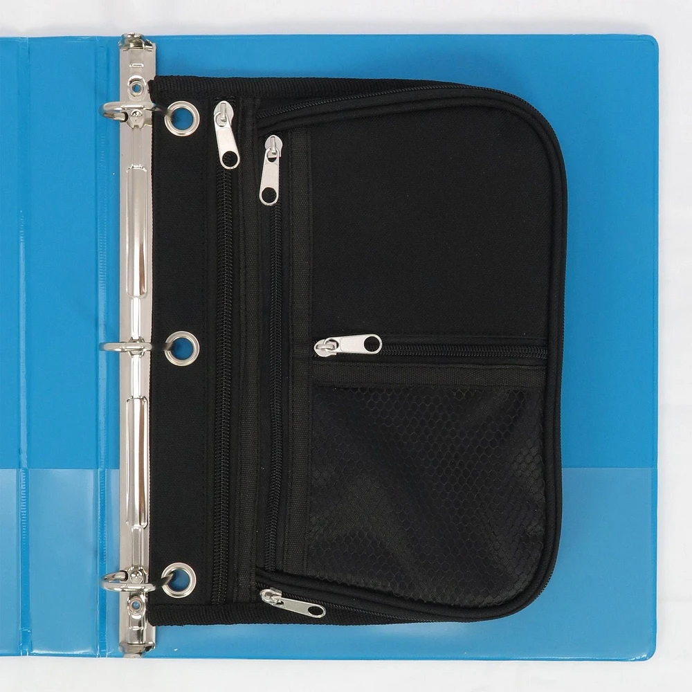 Pen + Gear Polyester Expandable Binder Pouch, Product Size: 10" x 7"