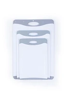 Mainstays 3PK POLY BOARDS 1.41 inch, 1 set, Plastic Cutting Board set