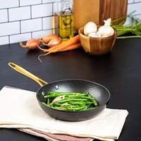 Thyme & Table Poêle à frire antiadhésive 20,3 cm Doré batterie de cuisine