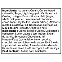 HÄAGEN-DAZS® Miniatures Vanilla Almond Ice Cream Bars 4 x 55 ml, 4 x 55 ML