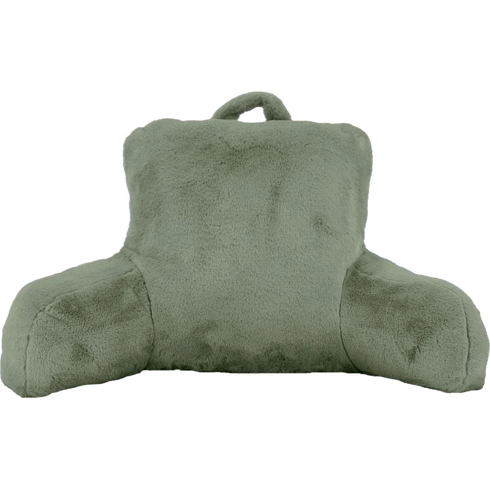 hometrends Solid Colour Fur Bed Rest