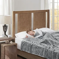 CC Couverture chauffante en peluche avec minuterie automatique