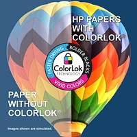 Papier pour imprimante HP Multipuprose20 8.5" x 11", 20lb, 1 rame
