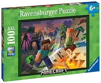 Ravensburger Monster Minecraft 100 pièces Puzzle XXL