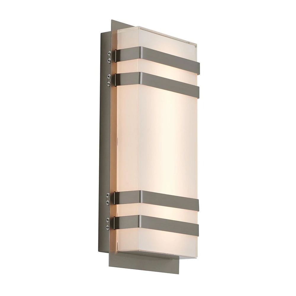 Artika Glow Box 3 LED-Integrated Stainless Steel Outdoor Light