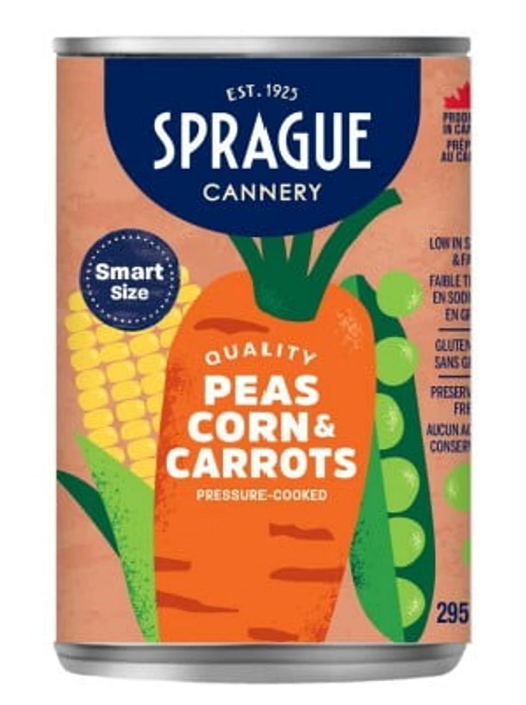 PEAS CORN CARROT, SPRAGUE MIXED VEG