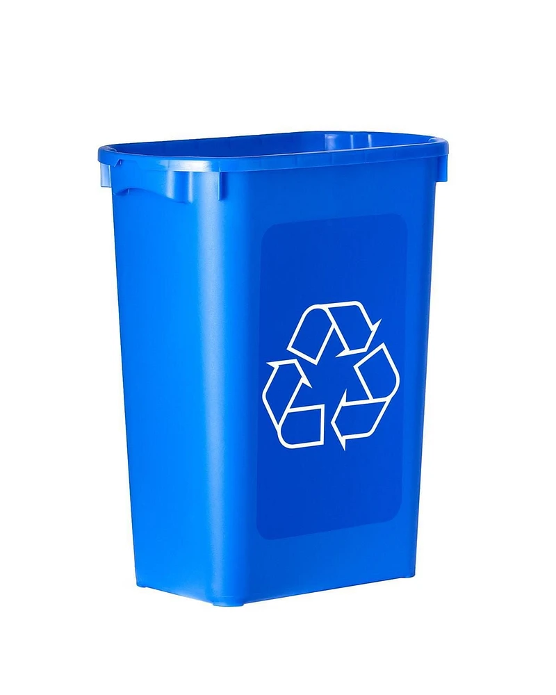 Homeworks Tall Recycle Bin, Volume 11 Gallons