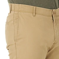 Wrangler Men's Performance Twill Pant, Straight fit