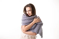 Mainstays Cozy Coquelicot Fil Acrylique Moyen 1 Pelote