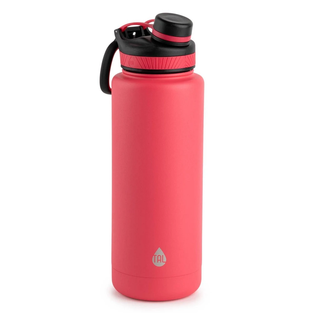 TAL Ranger Bouteille d'eau en acier inoxydable 40 fl oz, rose Bouteille d'eau