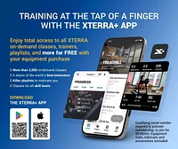 Xterra Fitness TR200 Tapis de course pliant 2.25 HP | Surface de course 16«  X 50 » | Ecran LCD 5.5 » Rétro-éclairé bleu - 16004402000