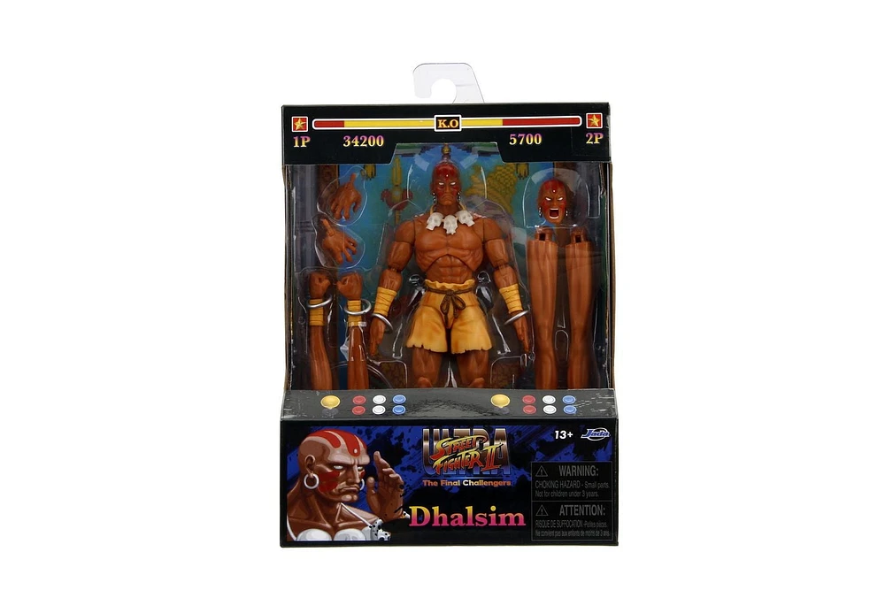 Jada Toys STREET FIGHTER II ACTION FIGURE - Dhalsim