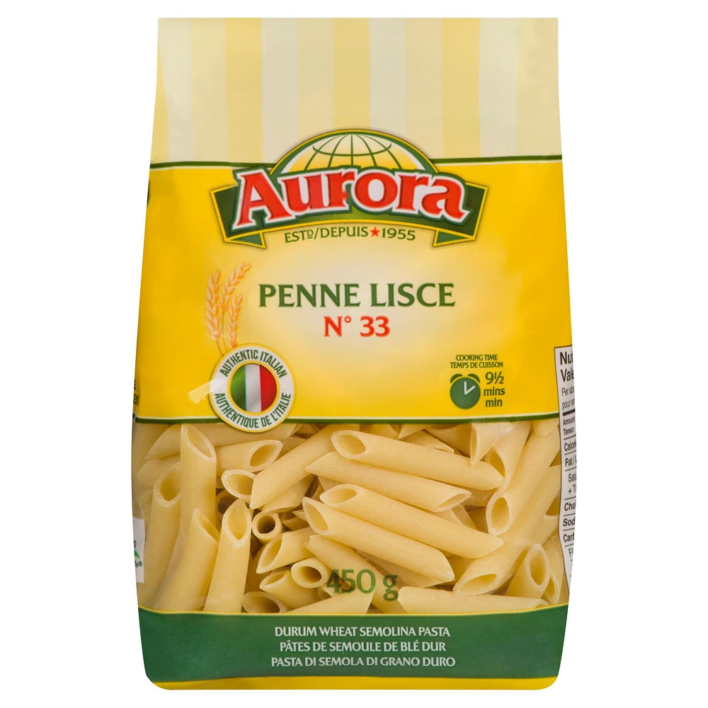 Penne #33 Pâtes de Aurora 450 GR