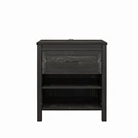 Ameriwood Home Beaumont Nightstand, Black Oak