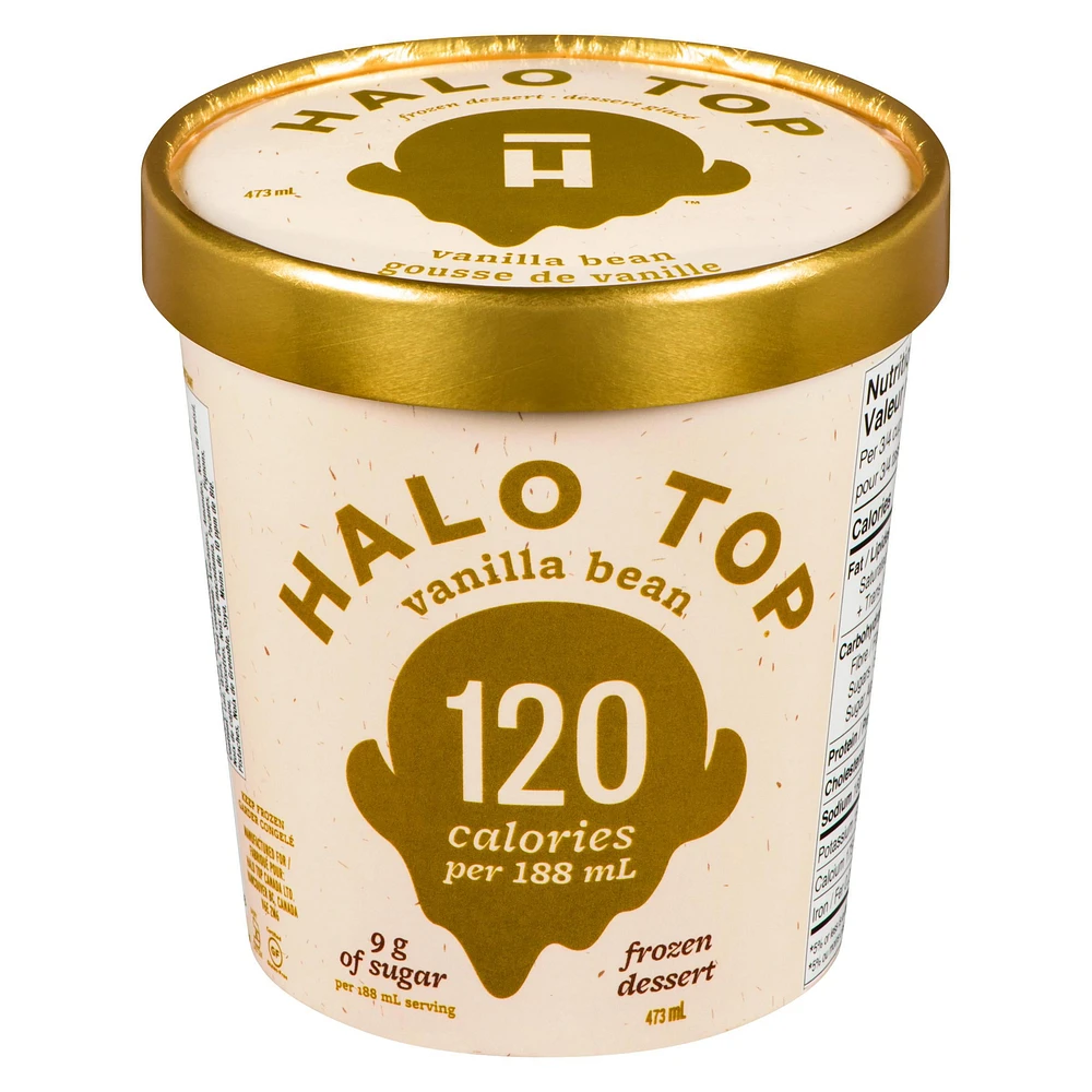 Halo Top Vanilla Bean Frozen Dessert