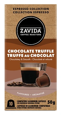 Zavida café en capsule truff au chocolat (10)
