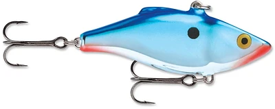 Poisson Nageur Rapala Rattlin' Rapala 2-3/4", Chrome Bleu