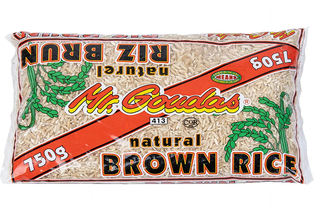 MG NTRL BROWN RIC, MR GOUDAS MG NTRL BROWN RIC