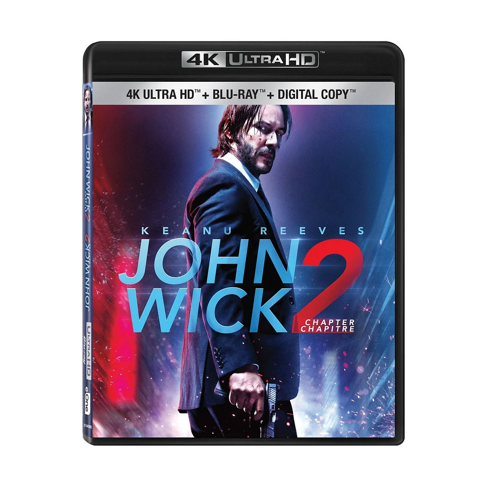 John Wick : Chapitre 2 (4K Ultra HD + Blu-ray + Copie numérique)