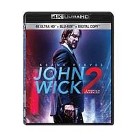 John Wick : Chapitre 2 (4K Ultra HD + Blu-ray + Copie numérique)