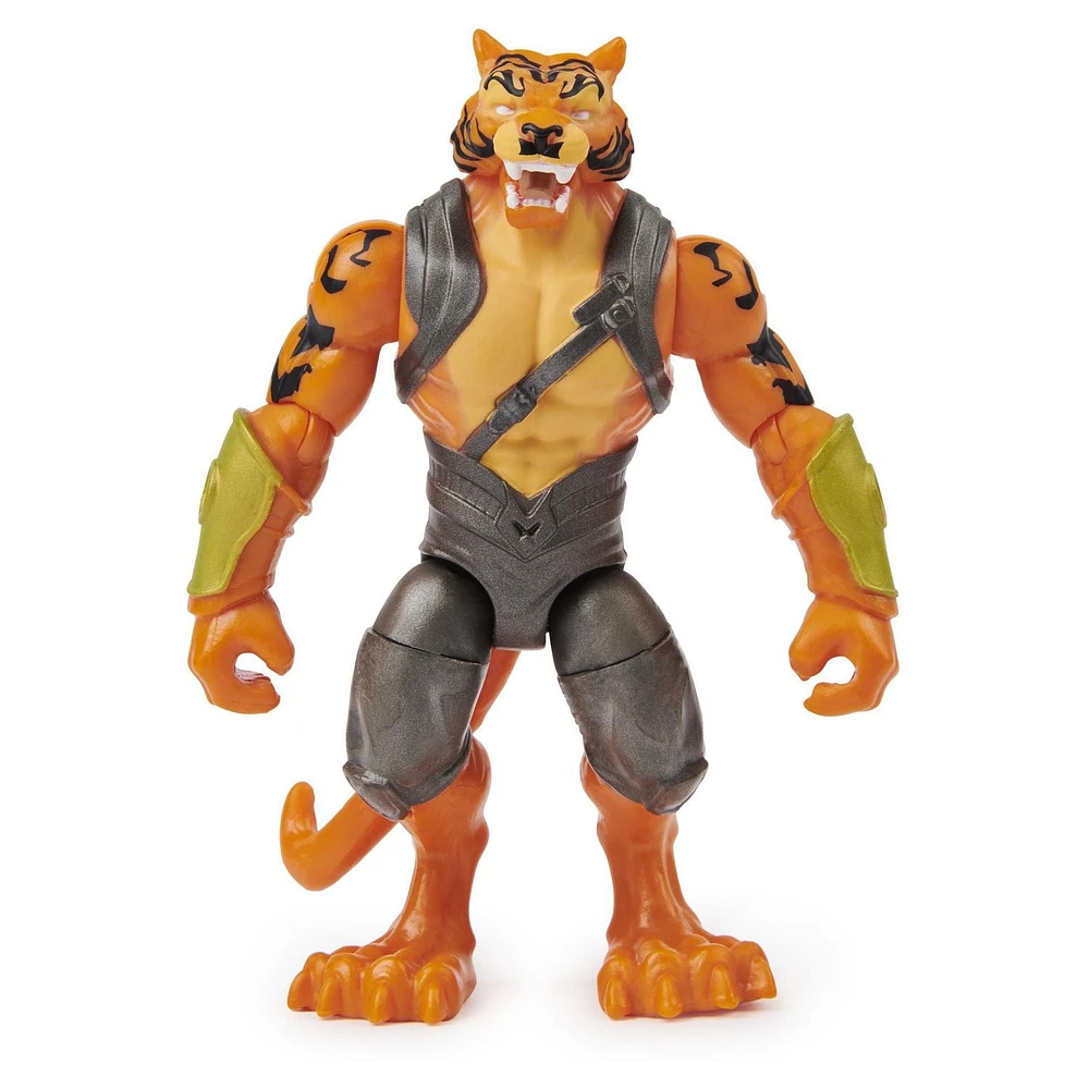 Batman 4-inch Bronze Tiger Action Figure with 3 Mystery Accessories, Mission 1