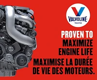 Huile à moteur kilomètrage élevé mélange synthétique 5W20 MaxLife® de Valvoline®, 946 ml