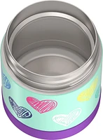 Thermos Funtainer Vacuum Insulated  Stainless Steel 10 Oz Food Jar, Hearts